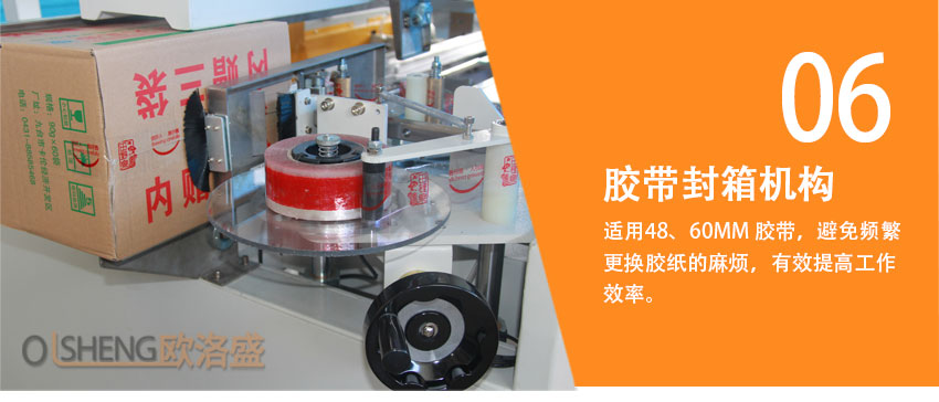 高速開箱機膠帶封箱機構(gòu)