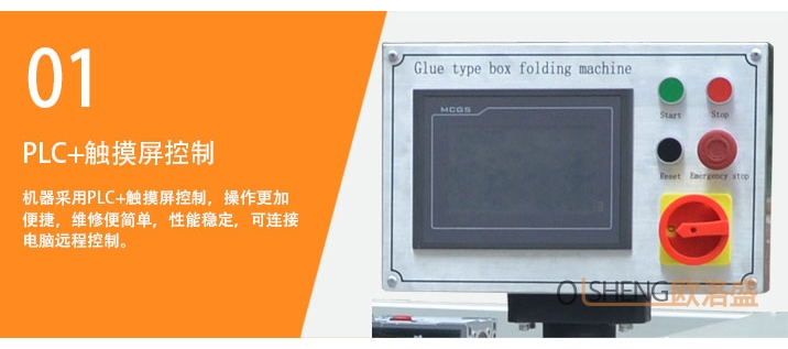折盒機(jī)PLC控制觸摸屏